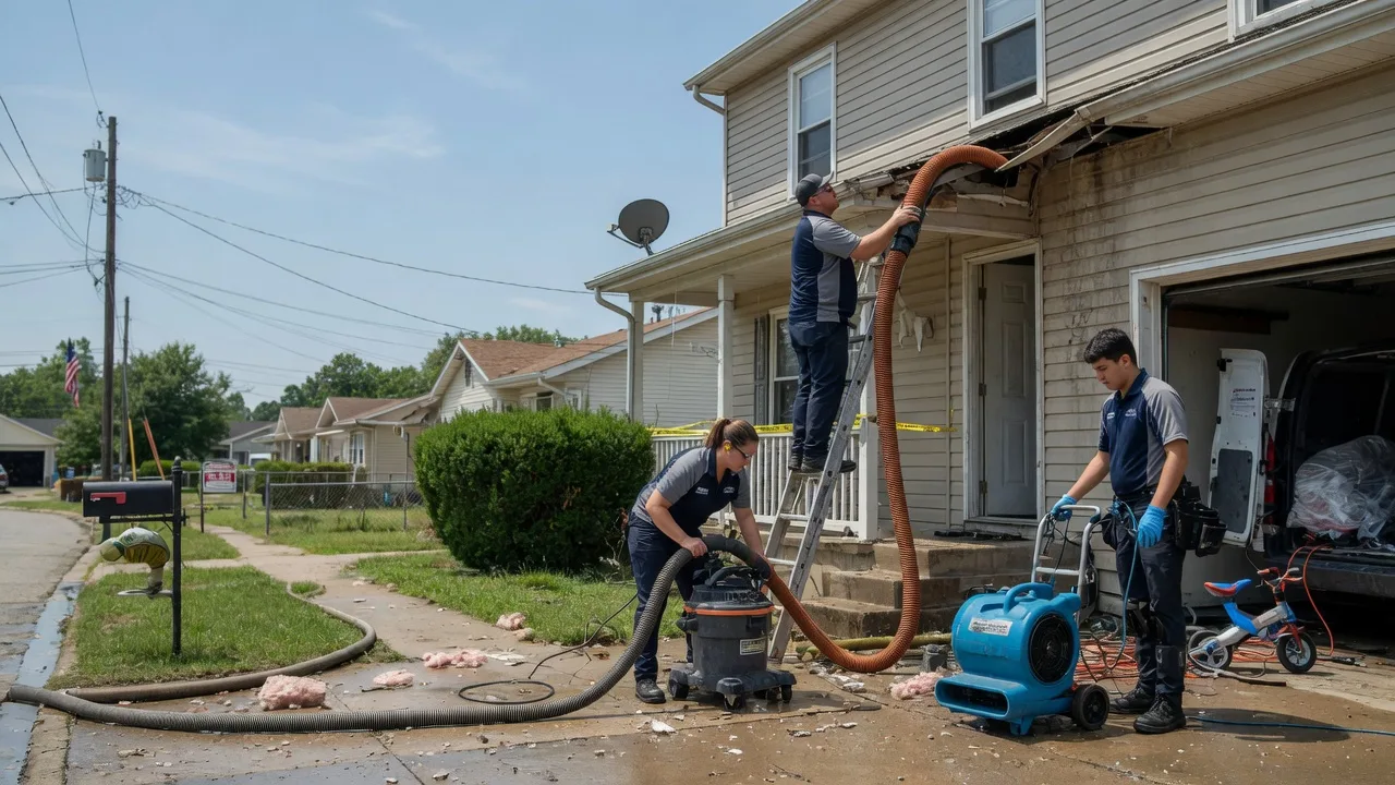 Water Damage Restoration in Hightstown, NJ near me
